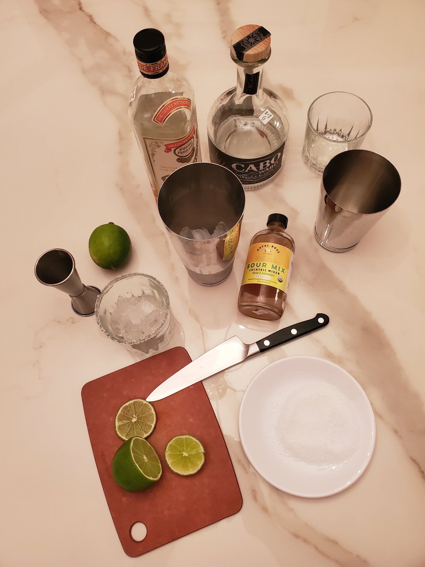 Classic Margarita with Royal Rose Sour Mix