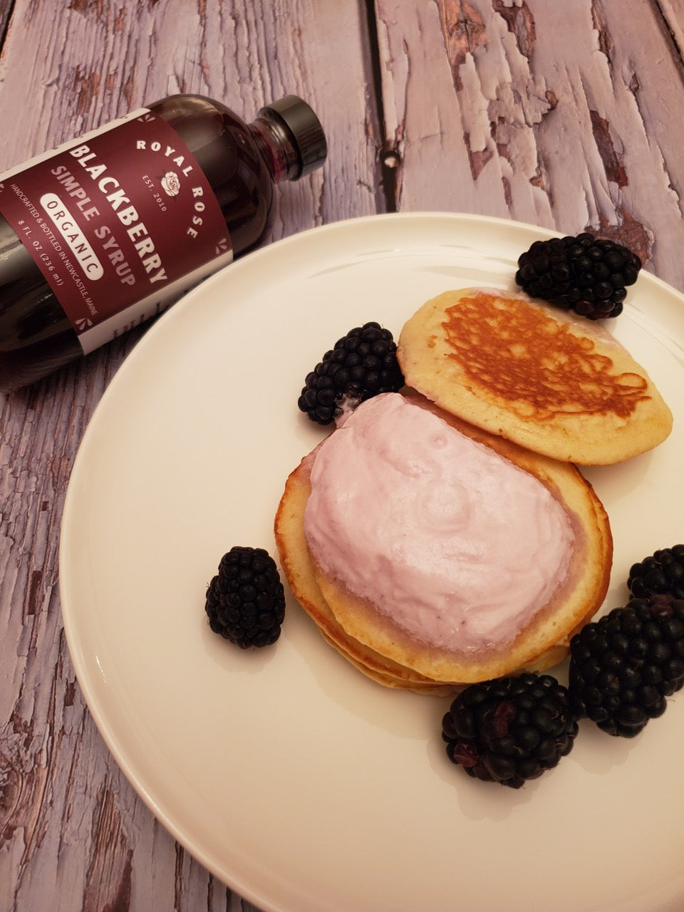 Blackberry Whipped Cream – Royal Rose Syrups