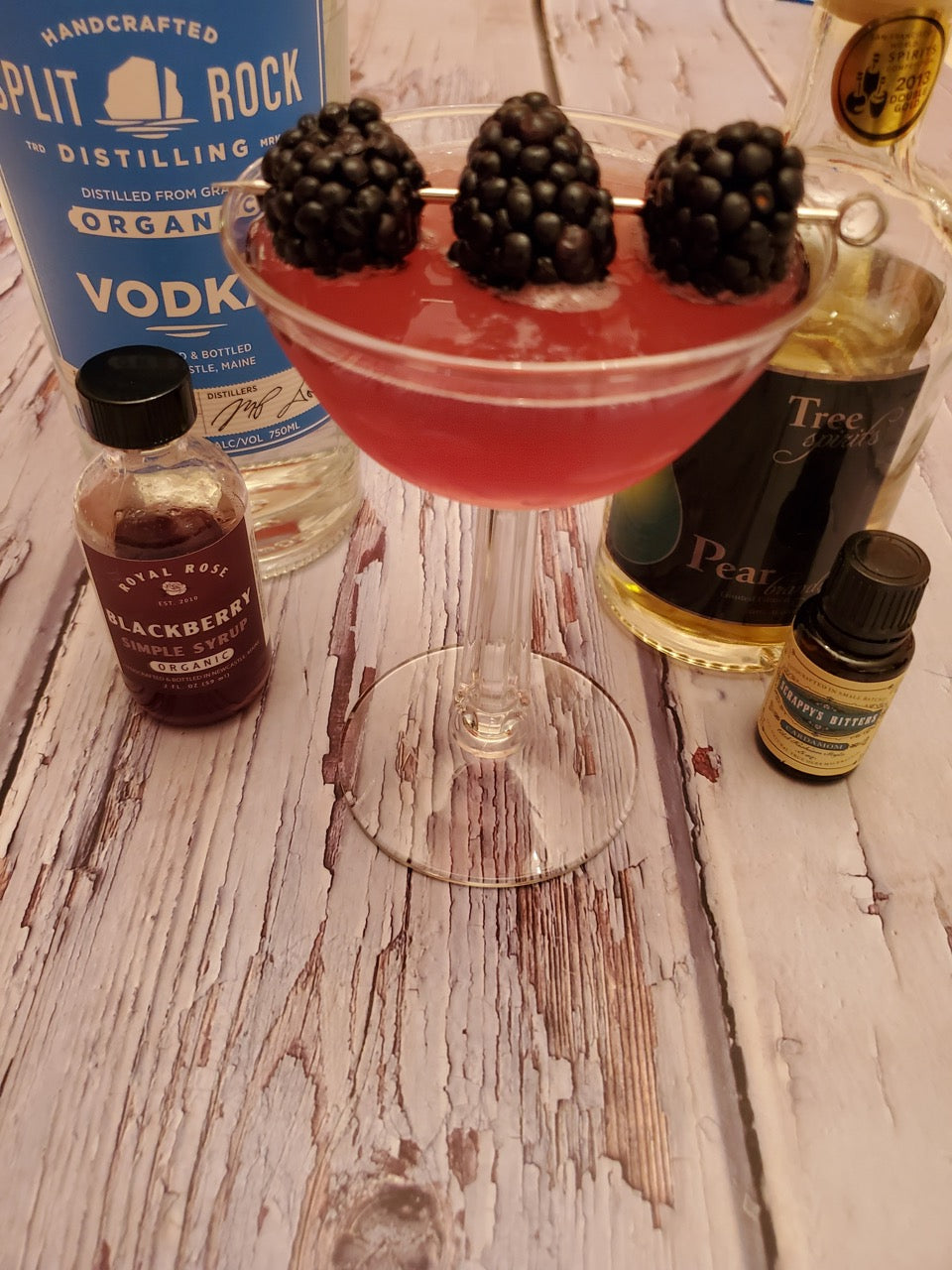 Blackberry Martini  – Royal Rose Syrups