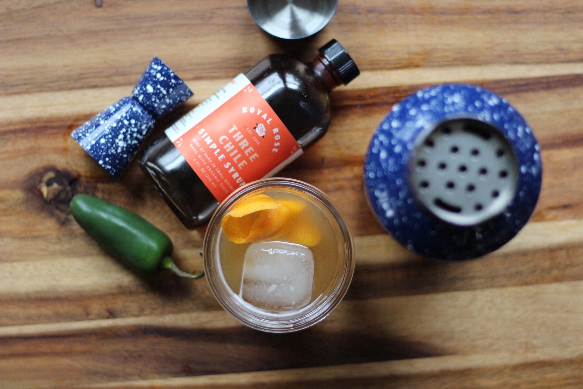 Three Chili Lemon Tonic – Royal Rose Syrups