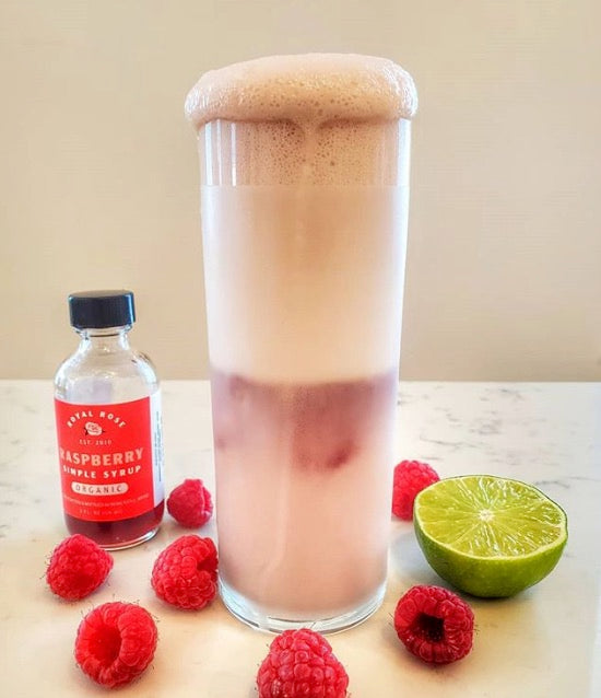 Raspberry Lime Fizz – Royal Rose Syrups
