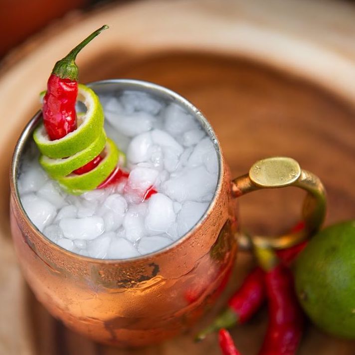 Hot Ginger Spicy Mule