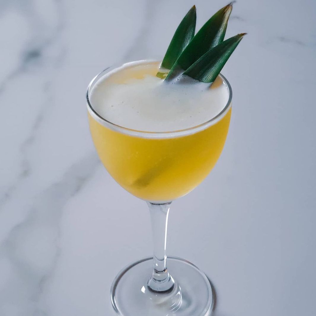 Orange Vanilla Pineapple Gimlet