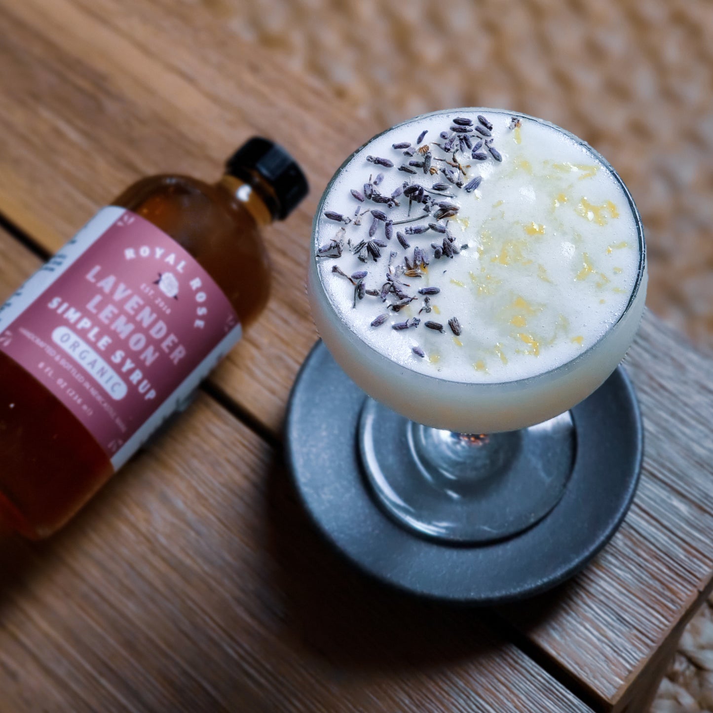 The Lavender-Lemon Silver Fizz