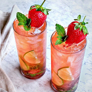 POTEET STRAWBERRY MOJITO🍓🌿