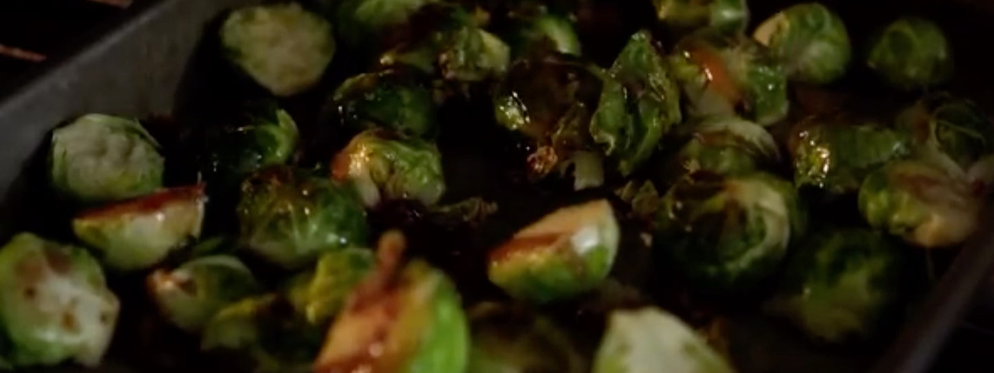 Sweet & Spicy Brussels Sprouts