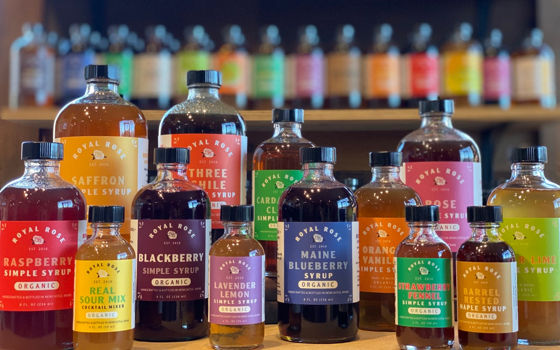 Royal Rose Organic Simple Syrups | Vegan Simple Syrups | Handmade ...
