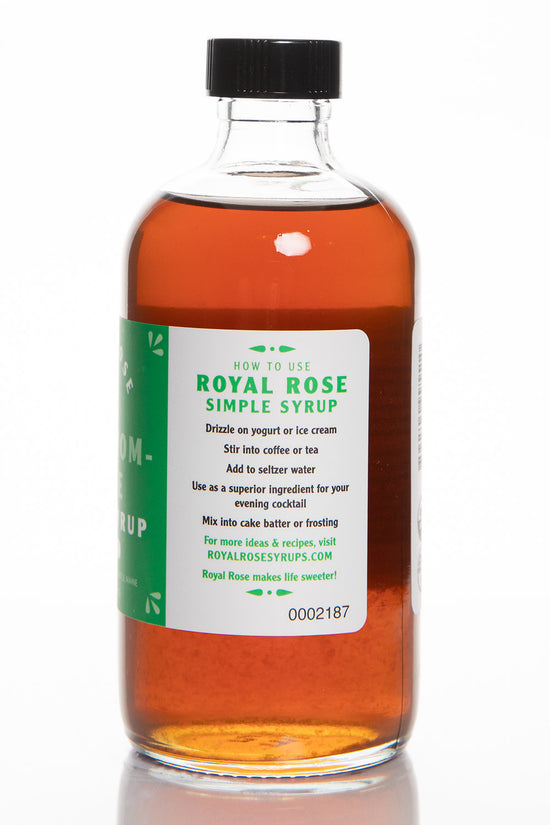 Royal Rose Organic Simple Syrups | Vegan Simple Syrups | Handmade ...